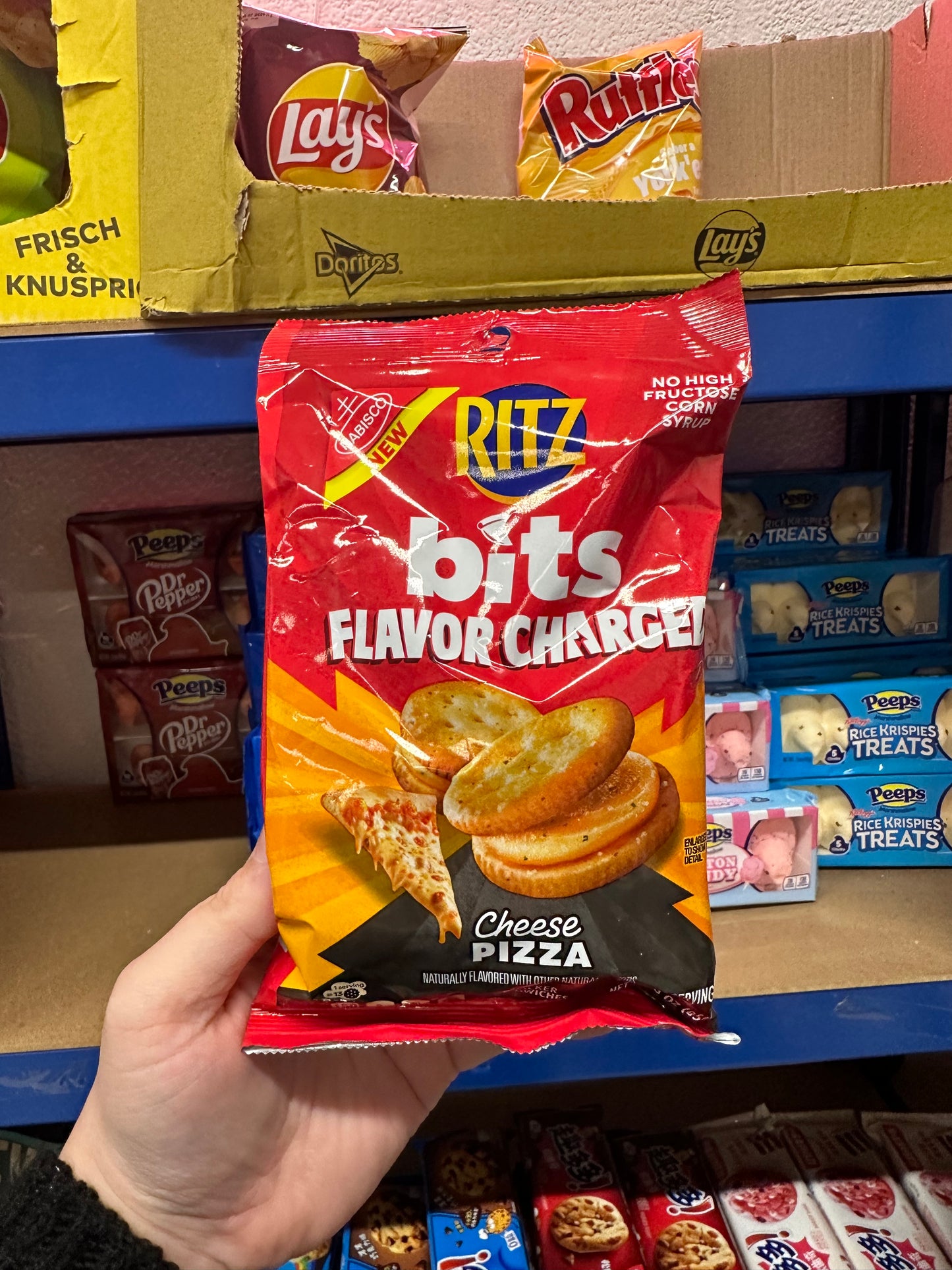 Ritz Bits Flavor Charged Cheese Pizza BIG BAG (85g)