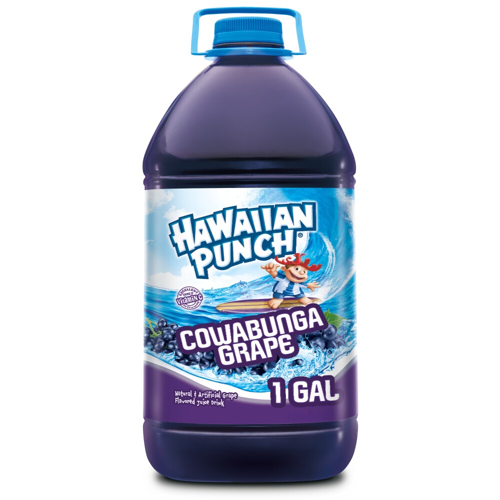 Hawaiian Punch Cowabunga Grape 1 Gallon 3.78ltr