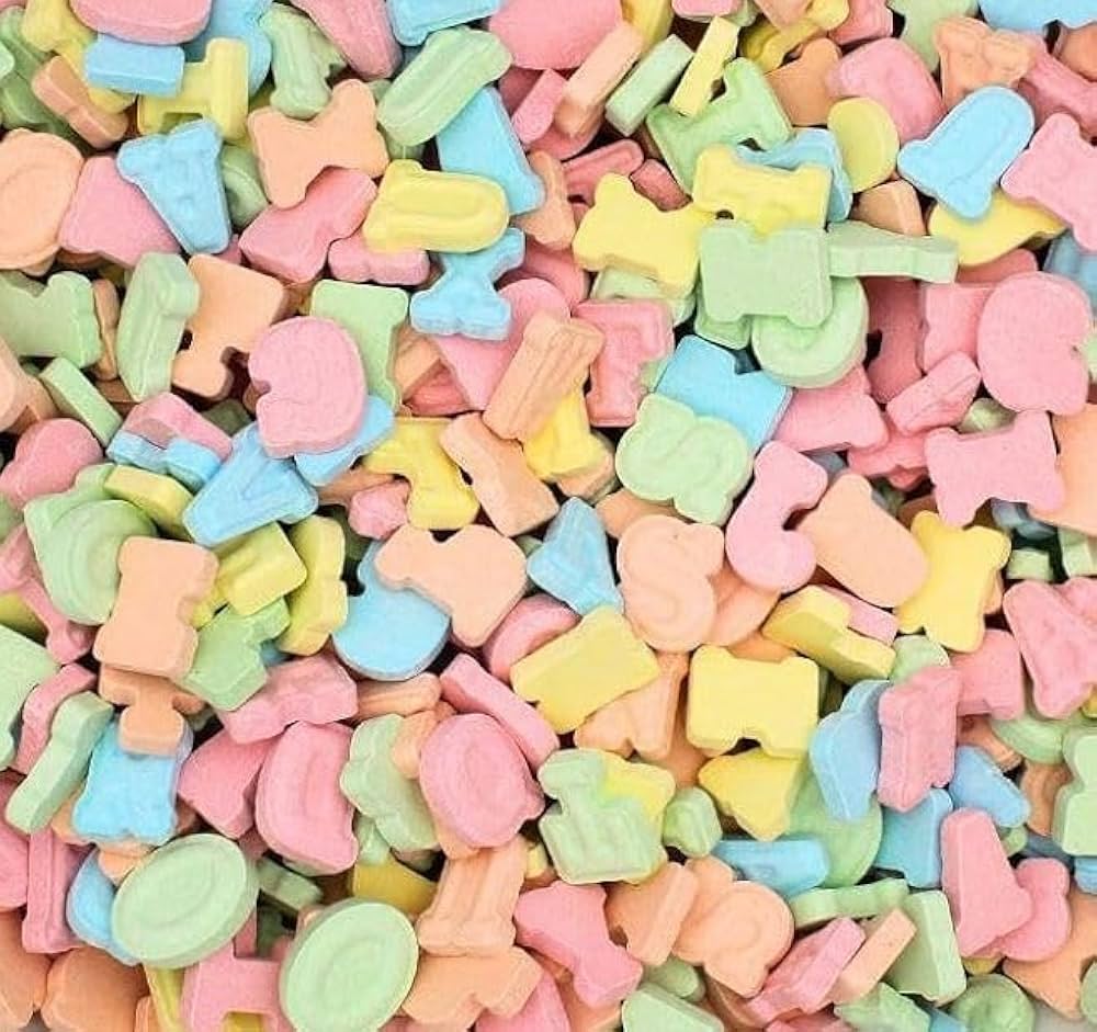 ABC Chalk Letters 100G