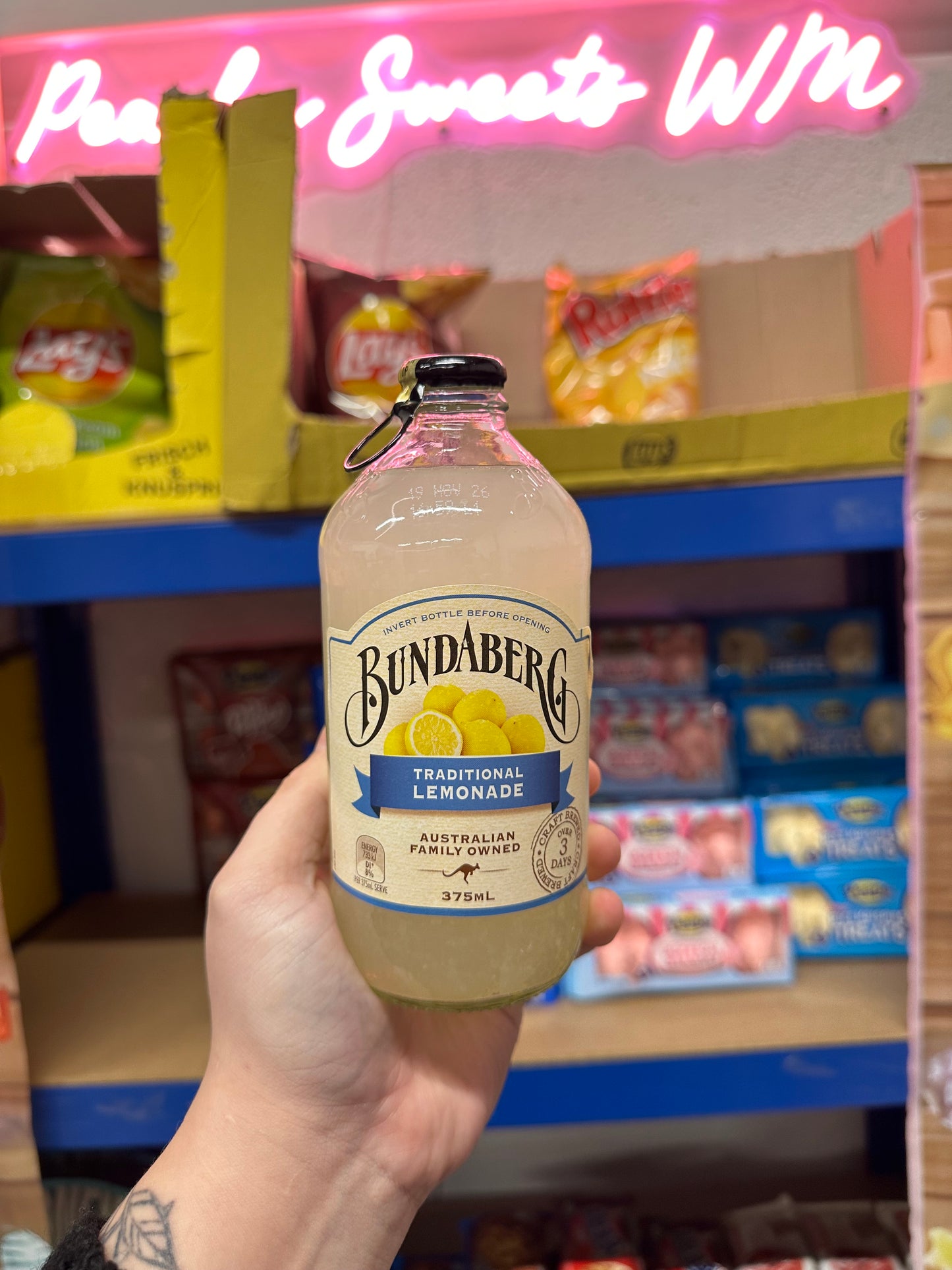 Bundaberg Traditional Lemoande Flavour 375ml - Australia