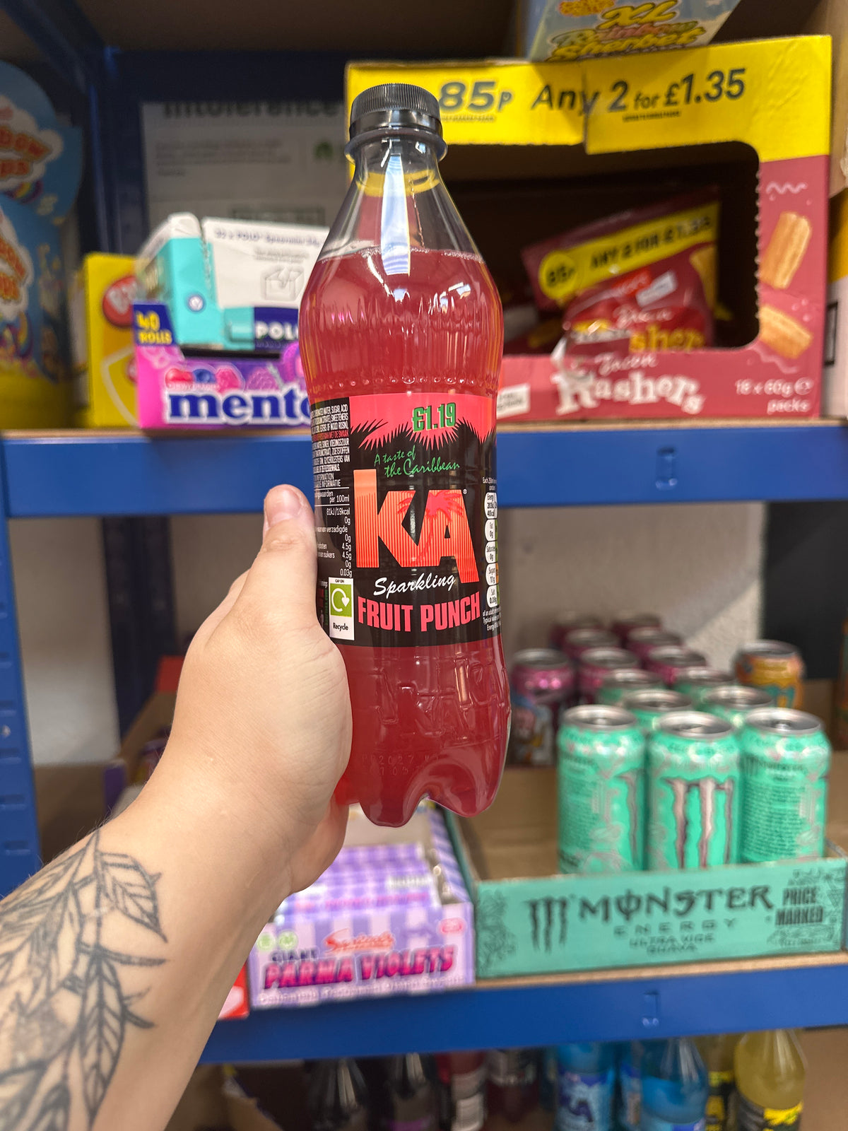 KA Fruit Punch Bottle
