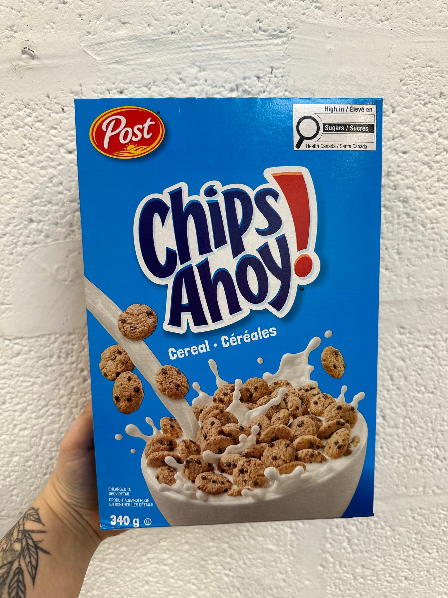 Chips Ahoy Cereal 340g - Canadian