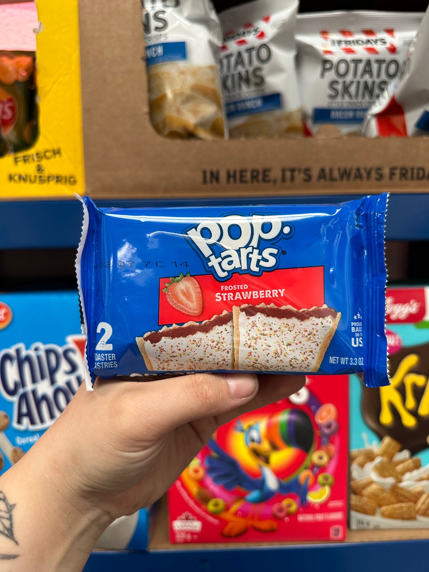 Pop Tarts Frosted Strawberry 2PK - USA