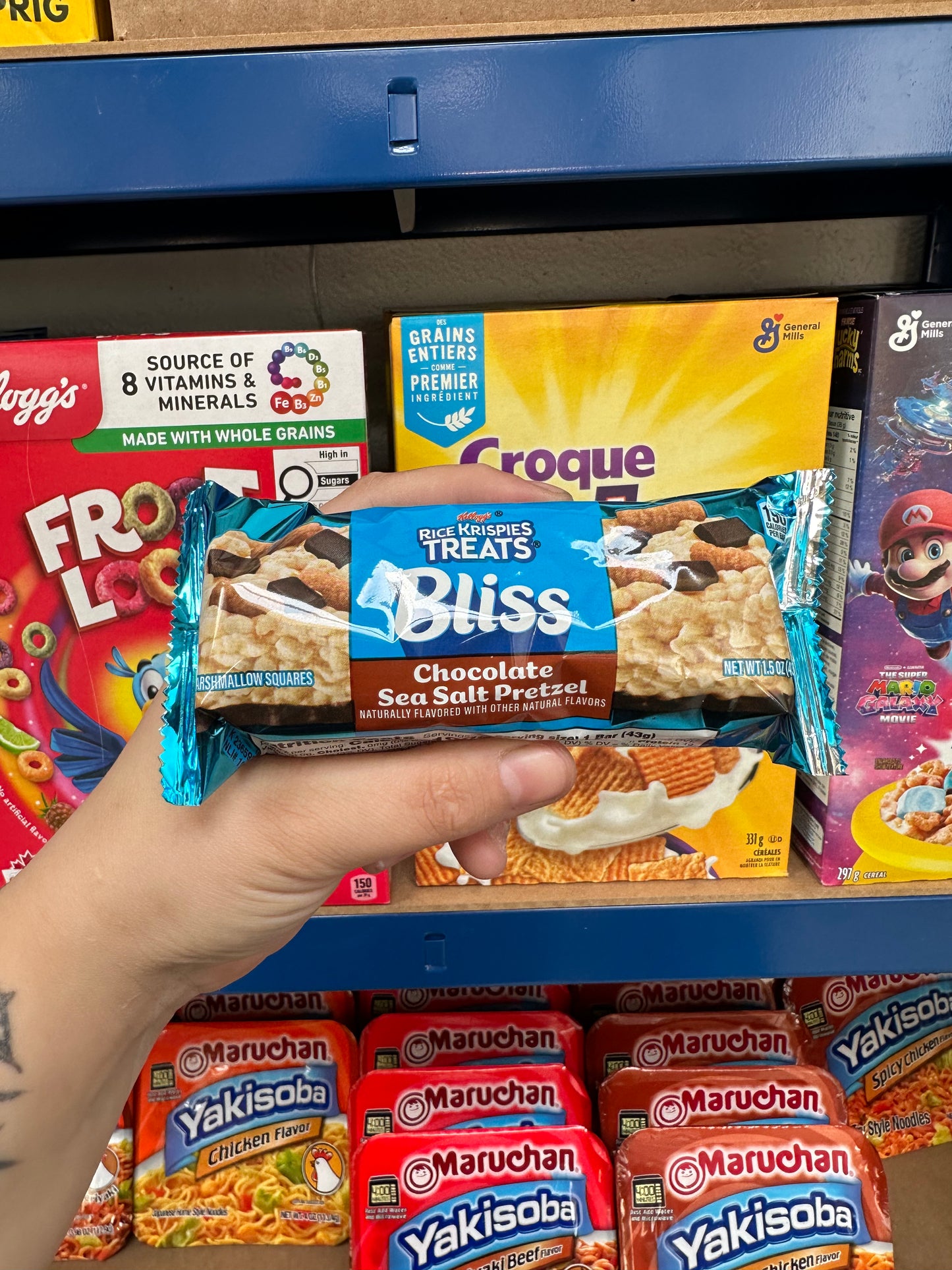 Rice Krispies Treats Choc Sea Salt (USA)
