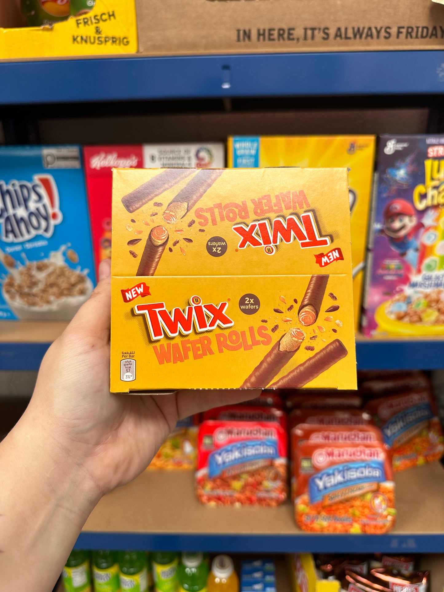 Twix Wafer Rolls (Full Box)