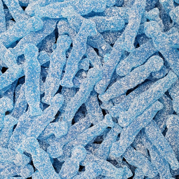Fizzy Blue Meerkats 100g (Vegan & Halal)