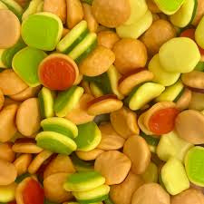 Gummy Burger Pieces 100G