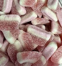 Fizzy Strawberry Slices 100G