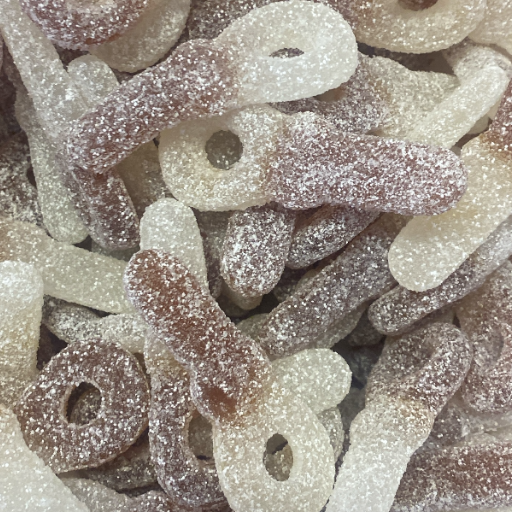 Sour Cola Dummies 100G - Swedish