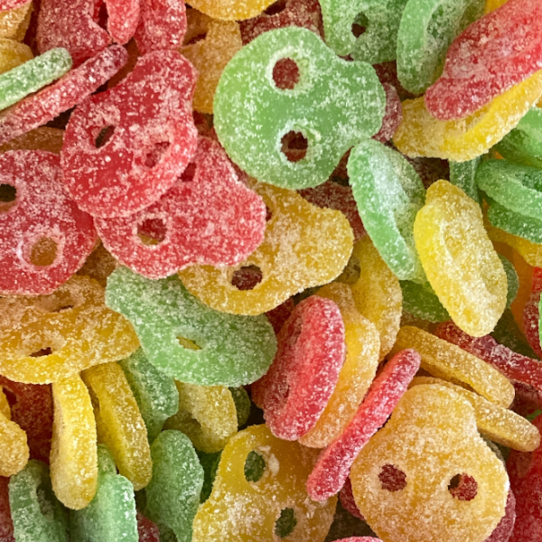 Sour Fruity Skulls 100G - Swedish