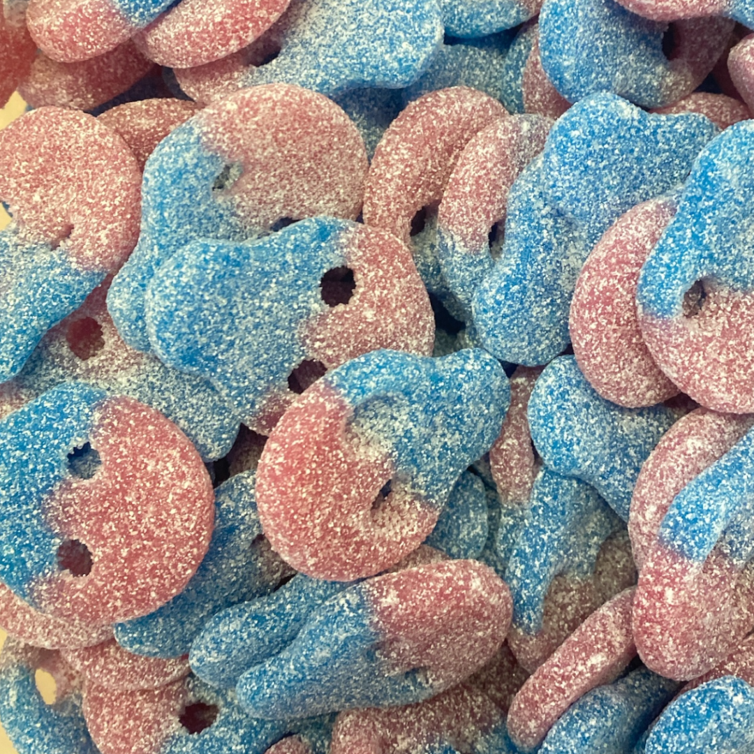Sour Bubblegum Skulls 100G - Swedish