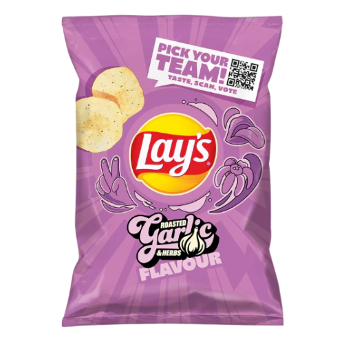 Lays Max Garlic & Herb Crisps 130g