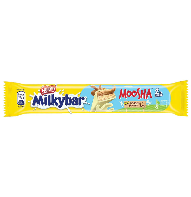 Milkybar Moosha - Caramel & Nougat Bar