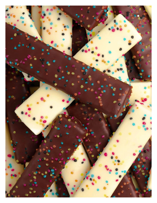 Chocolate covered marshmallows