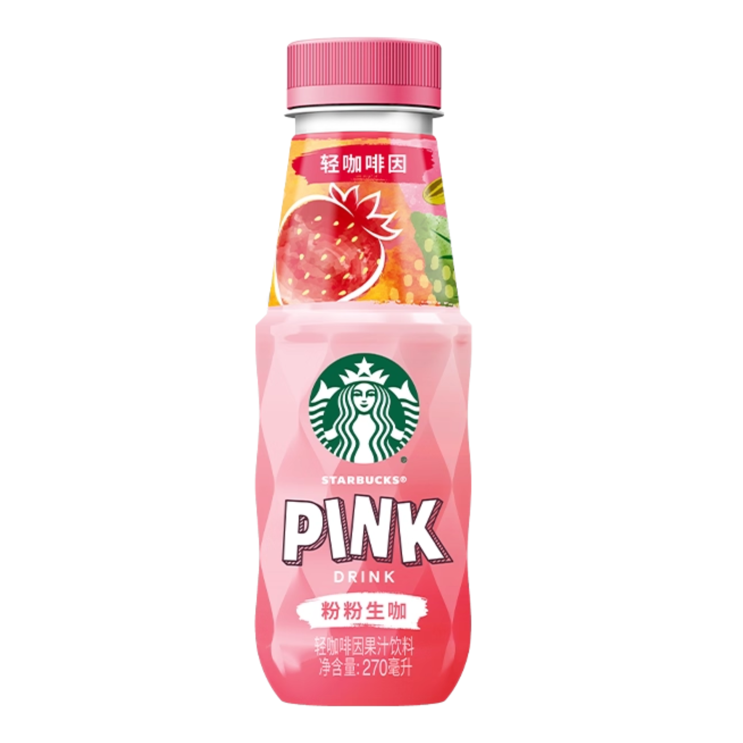 Starbucks Pink Drink Strawberry Flavour - Chinese
