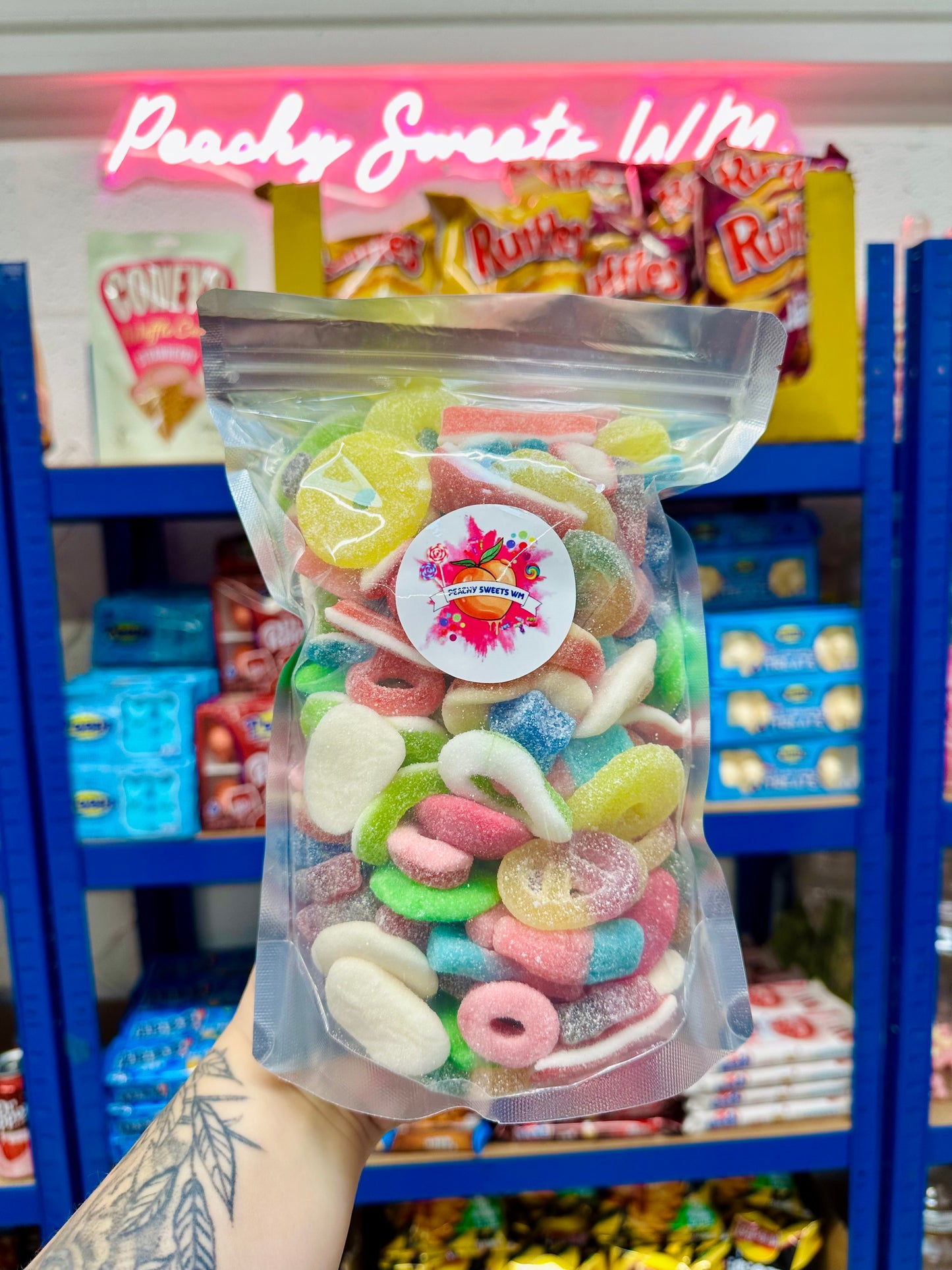 Peachy Sweets - Create Your Own 1KG Mix