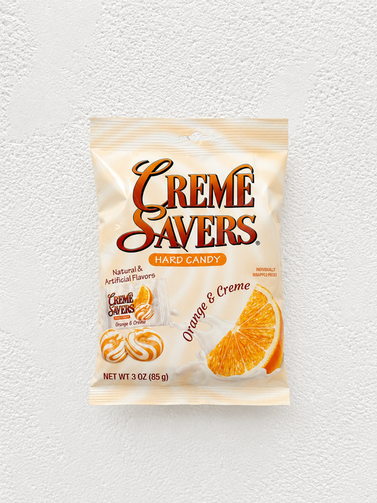 Crème Savers Orange & Crème (USA)