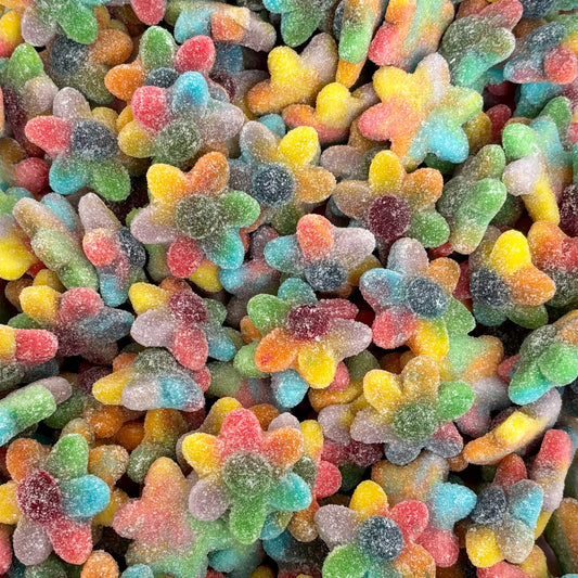 Fizzy Rainbow Flowers 100G (H) (Gluten Free)