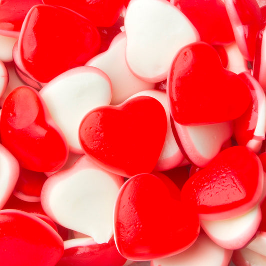 Strawberry & Cream Hearts 100G