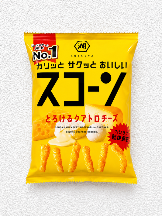 Koikeya Quattro Cheese (Japan)