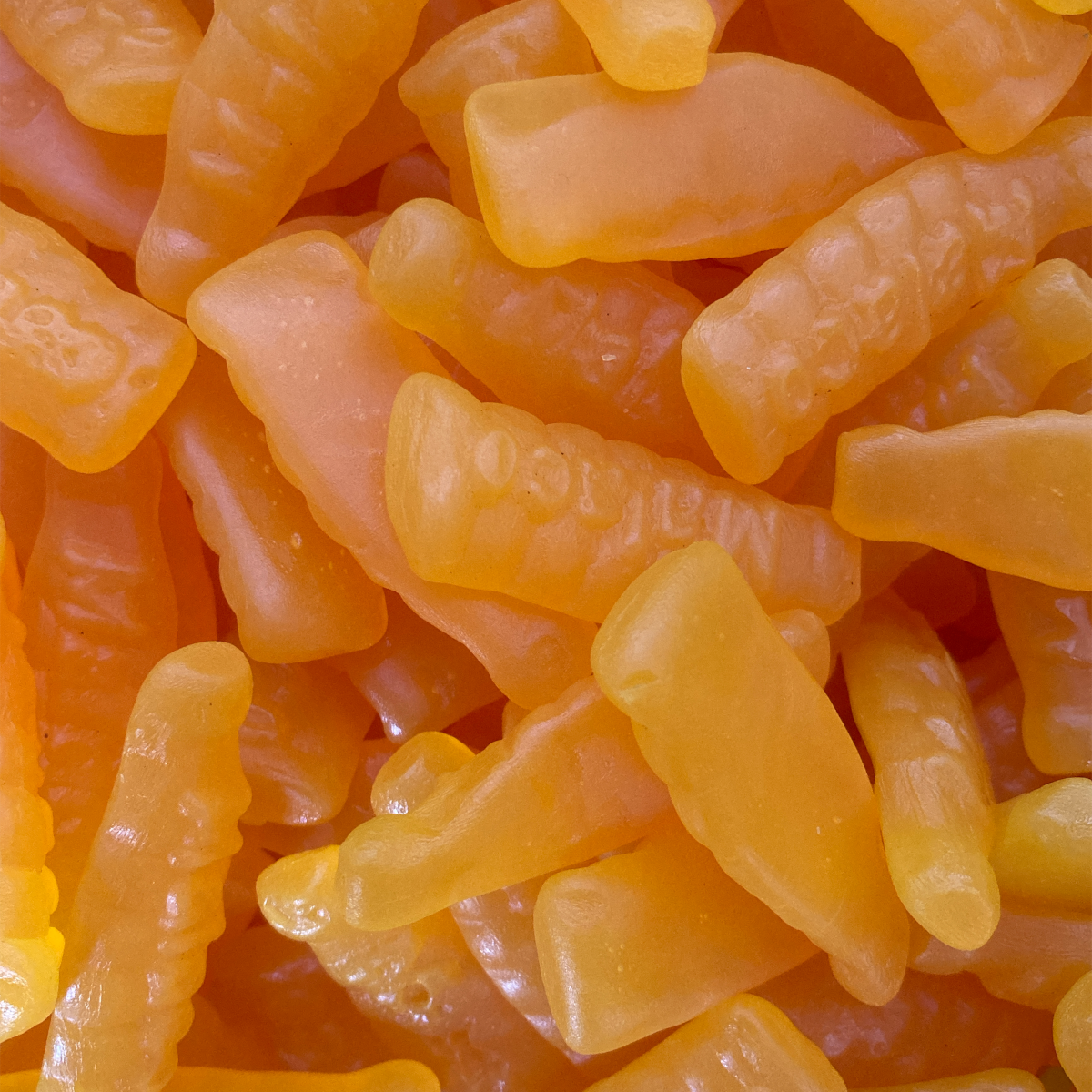 Gummy Orange Bottles 100G - Swedish