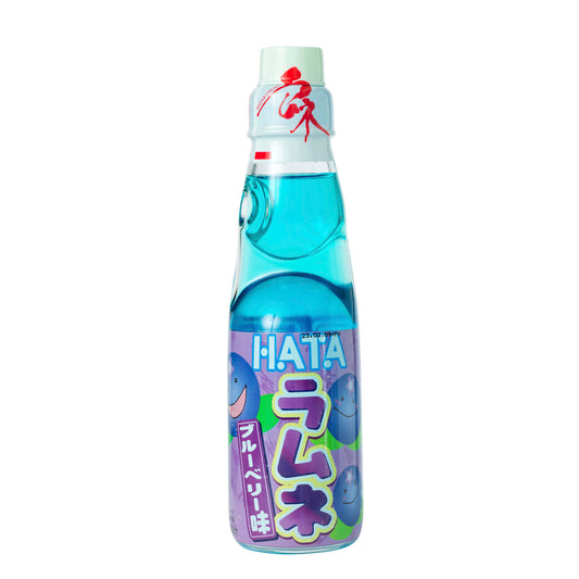 Hatakosen Ramune Drink Blueberry 200ml - Japan