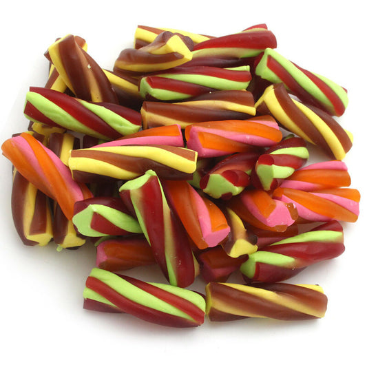 Mixed Fruit Twists 100G - Finnish