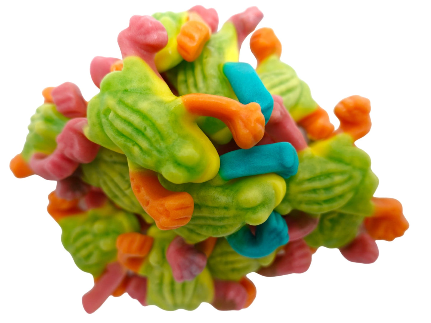 Jelly Filled Tropical Frogs 100G (Gluten Free)