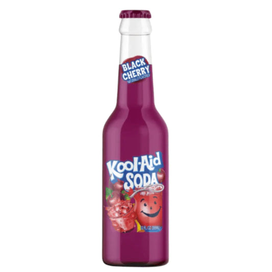 Kool Aid Black Cherry Glass Bottle 355ml