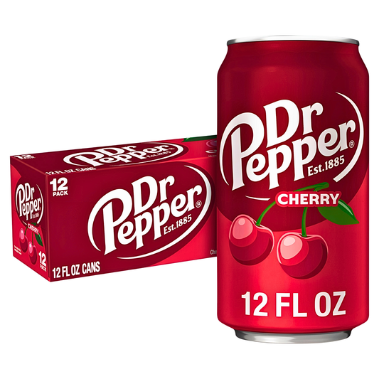 Dr Pepper Cherry Soda - USA 355ml