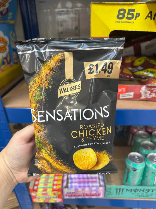 Sensations Chicken & Thyme Crisps
