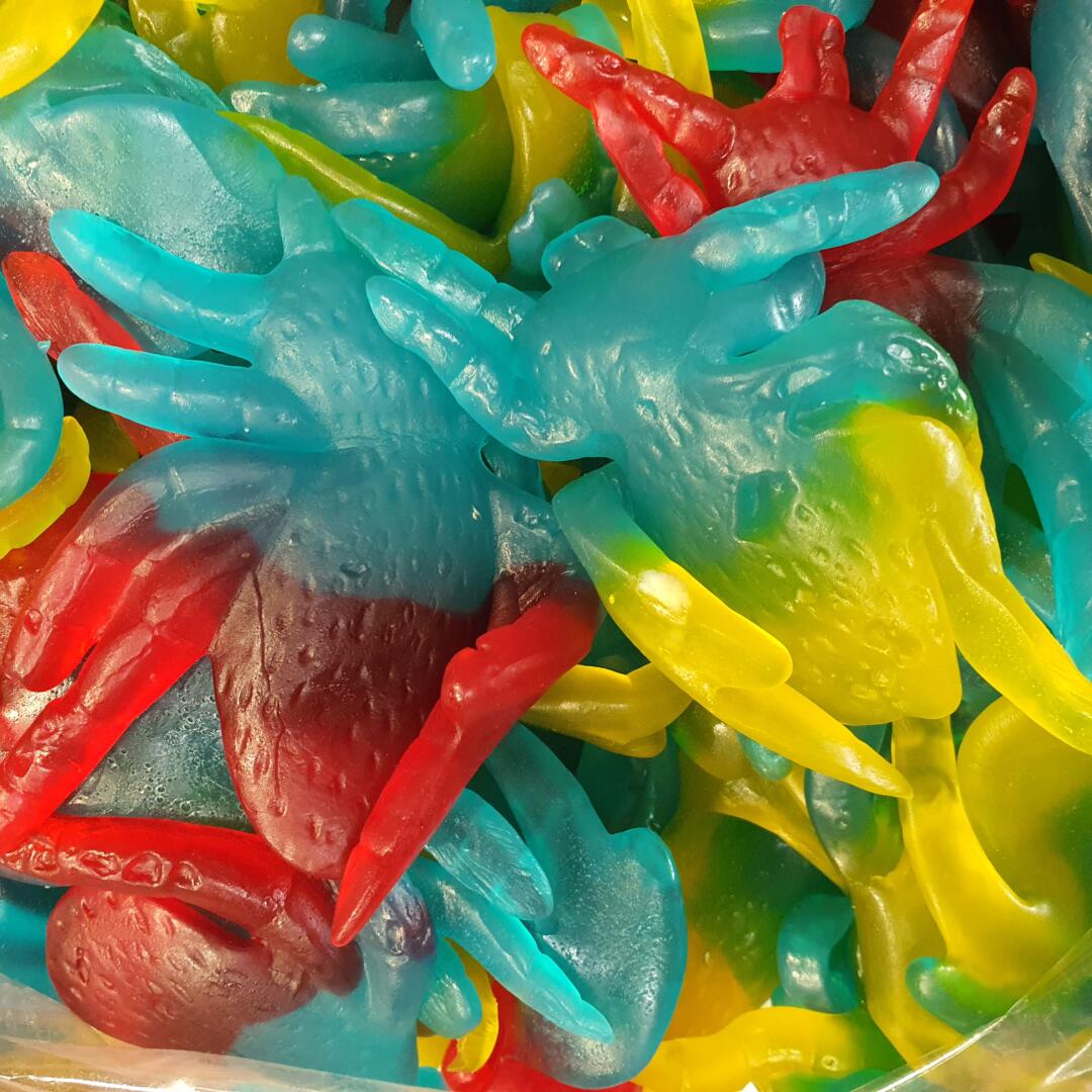 Giant Gummy Spiders 100G