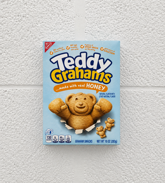 Teddy Grahams Honey Cereal Snack 10oz (283g)
