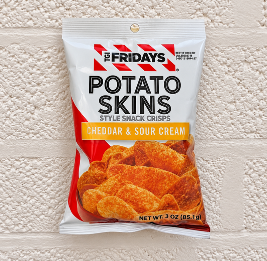 TGI Fridays Cheddar & Sour Cream Potato Skins (85g)