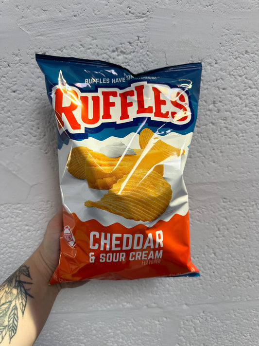 Ruffles Potato Chips Cheddar & Sour Cream 184g
