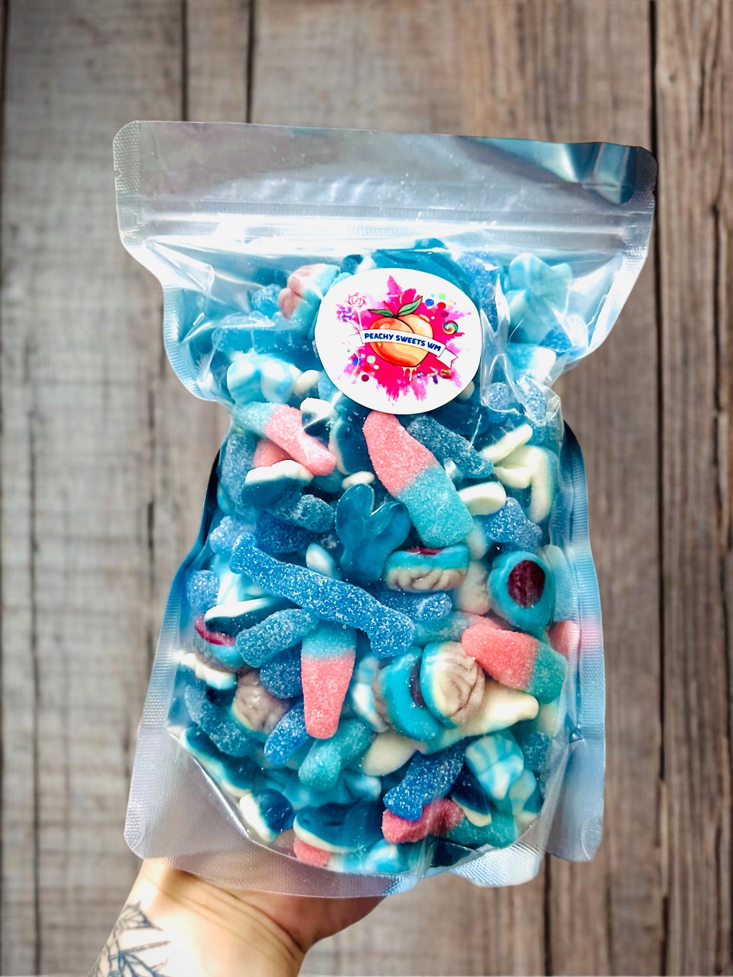 Peachy Sweets Blue Mix