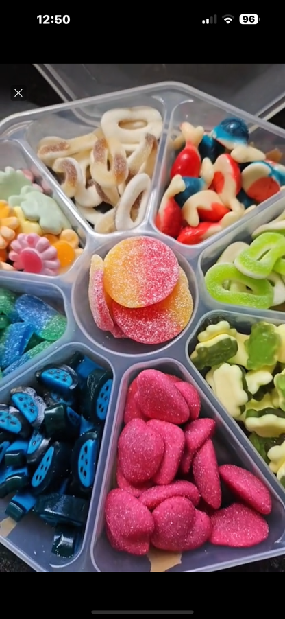 9 Section Sweet Platter