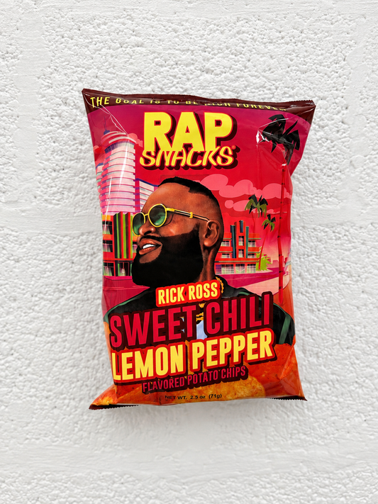 RAP Snacks Rick Ross sweet Chilli Lemon Pepper