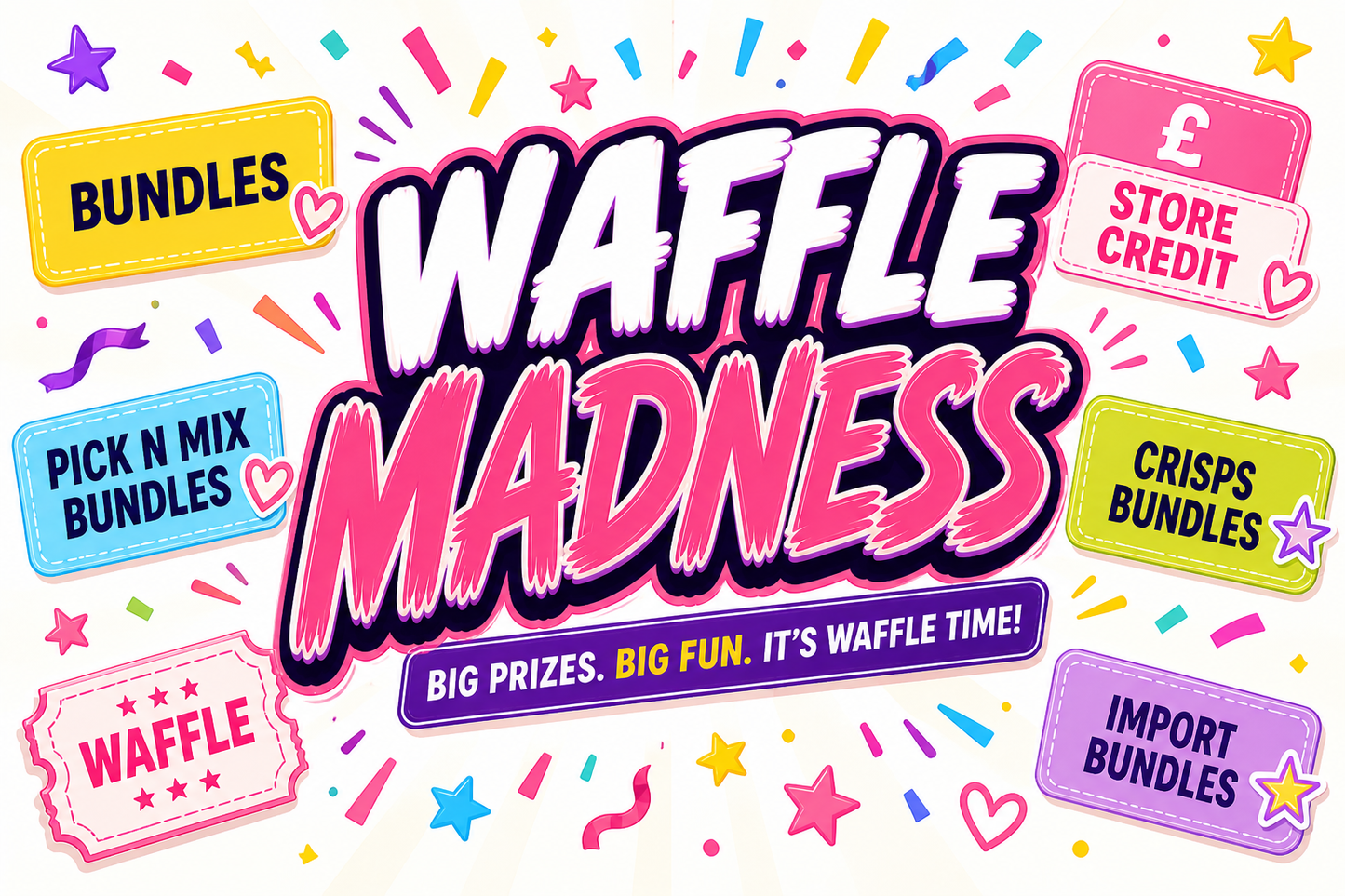 Waffle Madness - Drink Jar