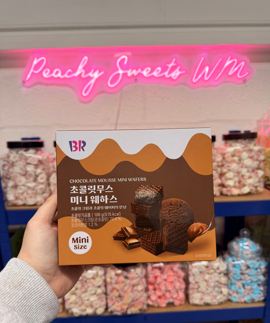 Baskin Robbins Chocolate Mousse Mini Wafers (KOREA)