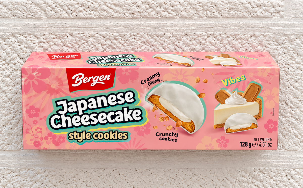 Bergen Cookies Japanese Cheesecake