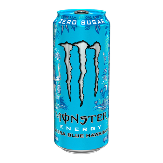Monster Energy Drink Ultra Blue Hawaiian (Zero Sugar) - USA 473ml
