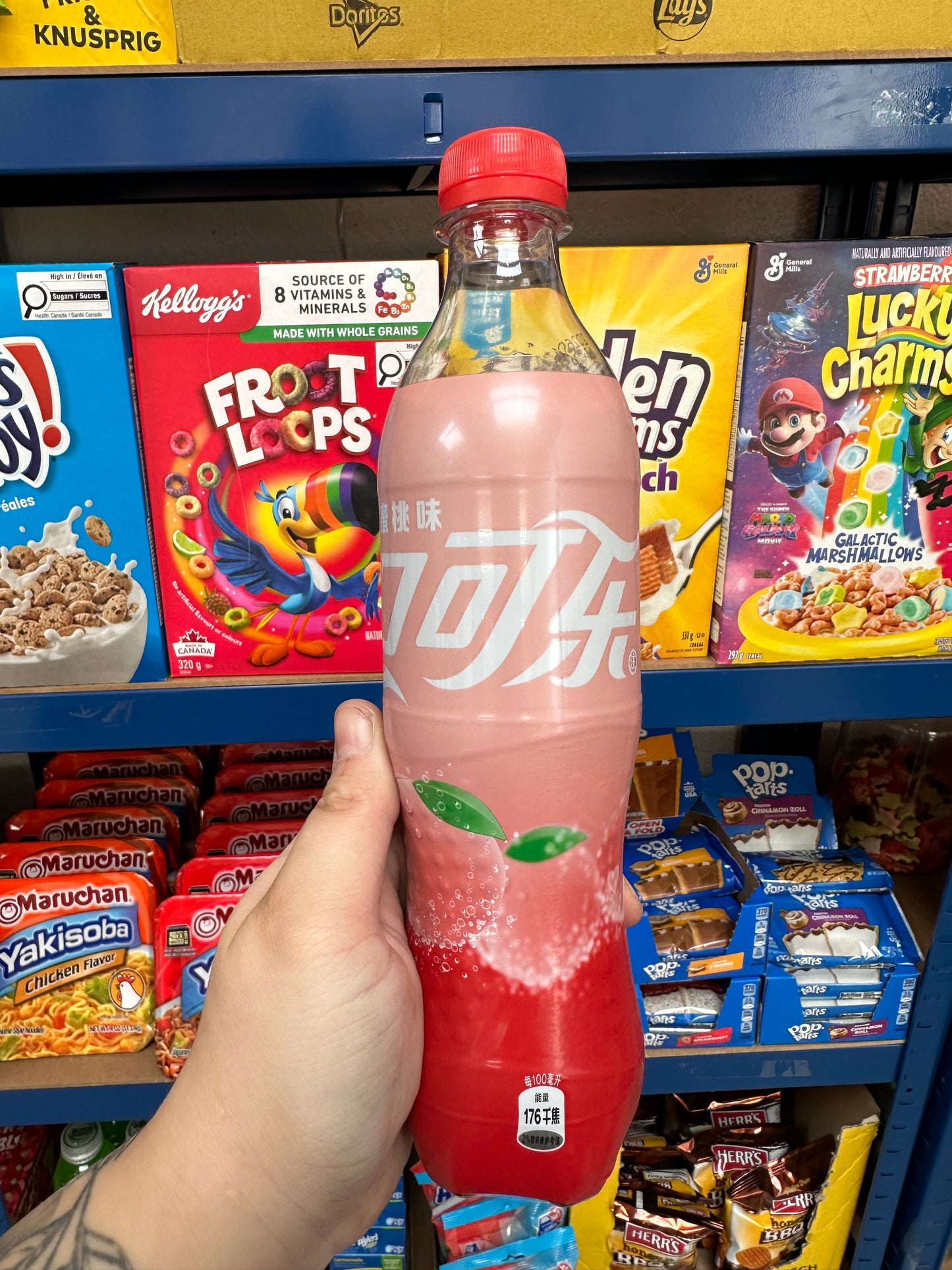 Coca Cola Peach PET 500ml [China]