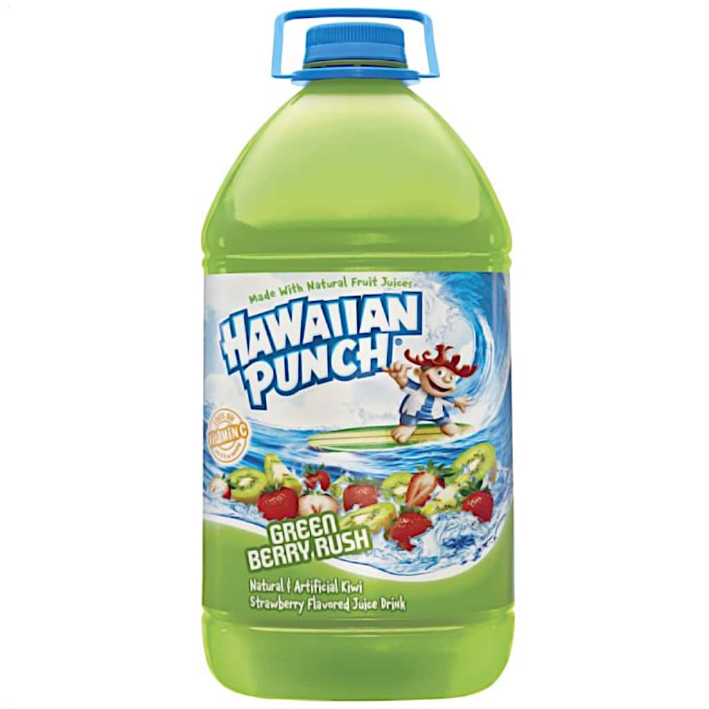 Hawaiian Punch Green Berry Rush 1 Gallon 3.78ltr