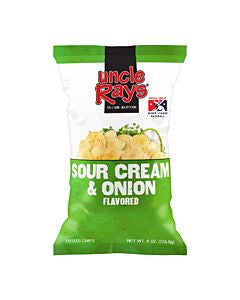 Uncle Ray's Sour Cream & Onion Potato Chips (120g)