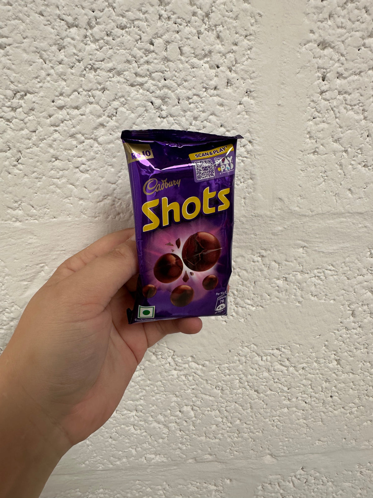 Cadbury Shots Pouches - India