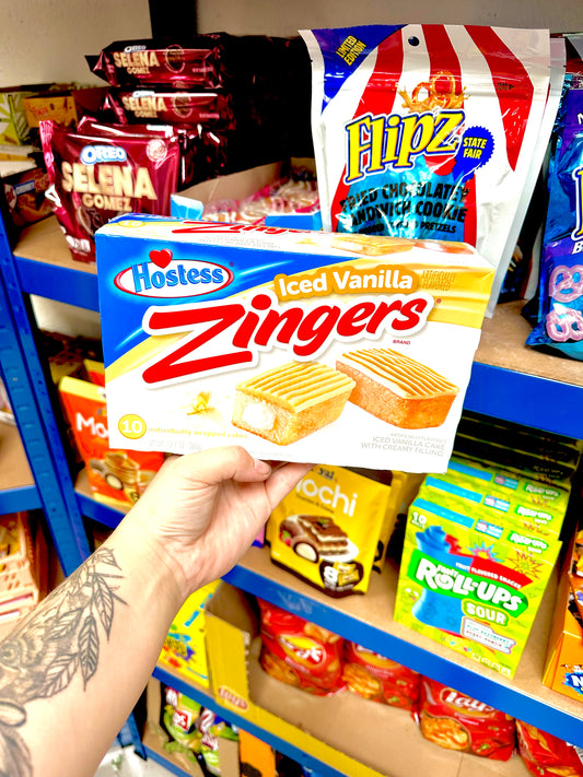 Hostess Zinger Ice Vanilla USA 10pcs