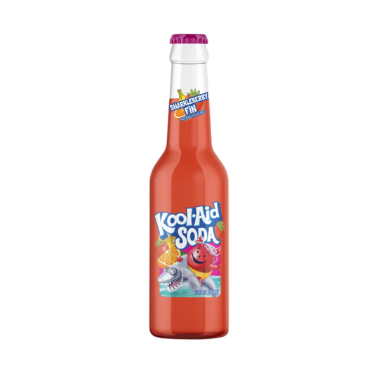 Kool Aid Sharkleberry Glass Bottle - 355ml
