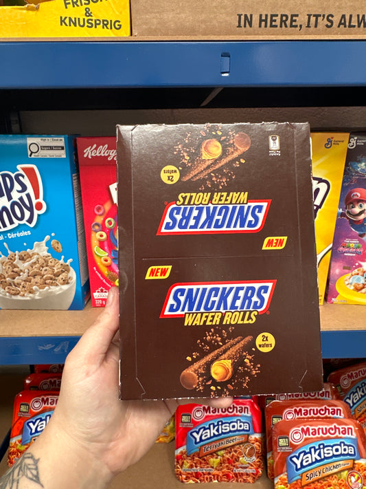 Snickers Wafer Rolls (12)
