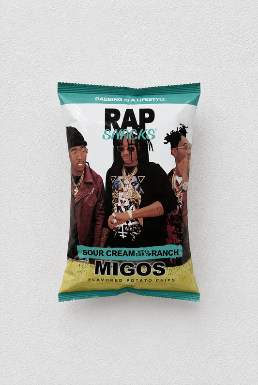 RAP Snacks Migos Sour Cream Ranch